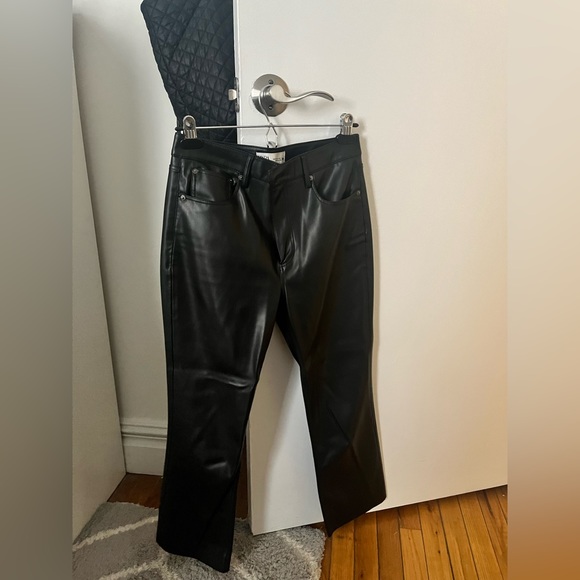Zara Pants & Jumpsuits Zara Faux Leather Pants Poshmark